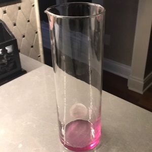 Lillie Pulitzer pink carafe